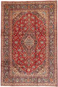 200X304 Alfombra Oriental Keshan Rojo/Marrón (Lana, Persia/Irán) Carpetvista