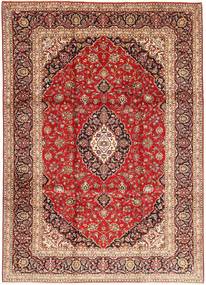 245X335 Keshan Vloerkleed Oosters Rood/Bruin (Wol, Perzië/Iran) Carpetvista