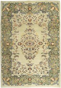 絨毯 オリエンタル カシャン パティナ 290X410 イエロー/ダークイエロー 大きな (ウール, ペルシャ/イラン)