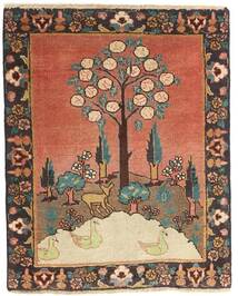  Hamadan Patina Rug 74X90 Persian Wool Small Carpetvista