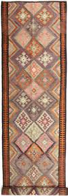 158X830 Kilim Fars Rug Oriental Runner Brown/Beige (Wool, Persia/Iran) Carpetvista