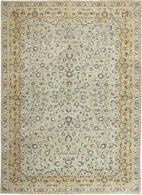  Keshan Patina Rug 310X440 Persian Wool Yellow/Grey Large Carpetvista