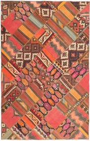 Patchwork Teppich 162X250 Wolle, Persien/Iran Carpetvista