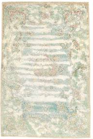 絨毯 ペルシャ ヴィンテージ 103X155 ベージュ/グリーン (ウール, ペルシャ/イラン)