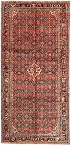 157X328 絨毯 ホセイナバード オリエンタル 廊下 カーペット 茶色/レッド (ウール, ペルシャ/イラン) Carpetvista