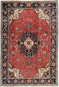 198X303 Alfombra Oriental Tabriz Rojo/Rojo Oscuro (Lana, Persia/Irán) Carpetvista