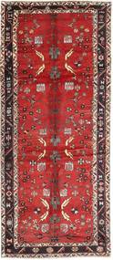 155X373 Bachtiar Teppich Orientalischer Läufer Rot/Dunkelrot (Wolle, Persien/Iran) Carpetvista