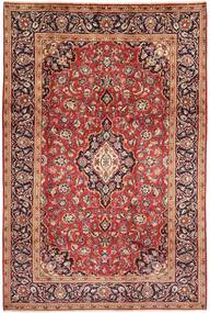 Tapete Oriental Kashan 198X303 Vermelho/Laranja (Lã, Pérsia/Irão)