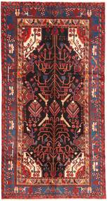  Nahavand Rug 151X292 Persian Wool Red/Dark Red Small Carpetvista