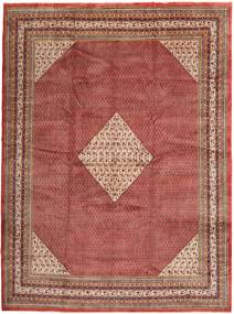  Persialainen Sarough Mir Matot 302X402 Punainen/Ruskea Carpetvista