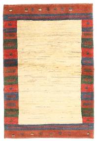 Gabbeh Persisch Teppich 80X118 Beige/Rot Wolle, Persien/Iran Carpetvista