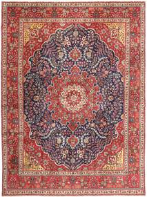  Tabriz Patina Rug 295X390 Persian Wool Red/Orange Large Carpetvista