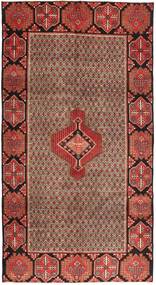 絨毯 コリアイ 139X262 廊下 カーペット 茶色/レッド (ウール, ペルシャ/イラン)
