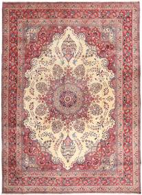 285X380 Hamadan Shahrbaf Matta Orientalisk Röd/Orange Stor (Ull, Persien/Iran) Carpetvista