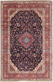 絨毯 ペルシャ ハマダン シャフバフ 210X325 レッド/ダークピンク (ウール, ペルシャ/イラン)