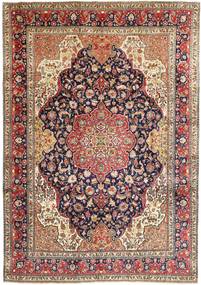 絨毯 ペルシャ タブリーズ 243X344 茶色/ベージュ (ウール, ペルシャ/イラン)