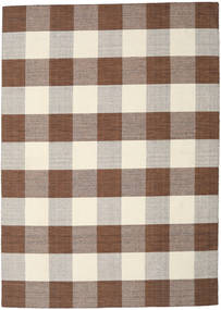  240X340 Checkered Large Check Kilim Rug Wool