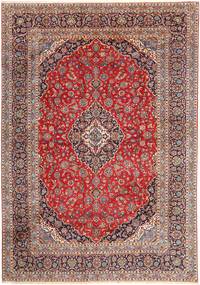 Tapete Oriental Kashan 280X395 Vermelho/Laranja Grande (Lã, Pérsia/Irão)