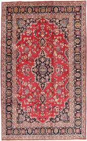 195X320 Maschad Teppich Orientalischer Rot/Dunkelrot (Wolle, Persien/Iran) Carpetvista