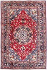 197X296 Χαλι Ανατολής Mashad Κόκκινα/Σκούρο Ροζ (Μαλλί, Περσικά/Ιρανικά) Carpetvista