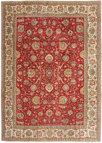  Oriental Tabriz Patina Rug 239X335 Brown/Beige Wool, Persia/Iran Carpetvista