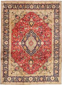  Persian Tabriz Rug 246X338 Beige/Brown Carpetvista