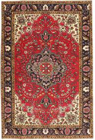 絨毯 ペルシャ タブリーズ パティナ 195X291 茶色/レッド (ウール, ペルシャ/イラン)
