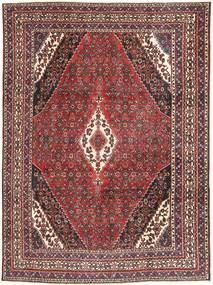 絨毯 ペルシャ ハマダン シャフバフ パティナ 260X355 レッド/茶色 大きな (ウール, ペルシャ/イラン)