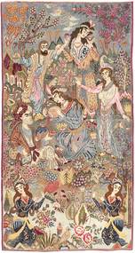  Persischer Kashmar Patina Teppich 116X221 (Wolle, Persien/Iran)