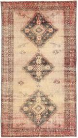  Colored Vintage Rug 108X203 Persian Wool Beige/Orange Small Carpetvista