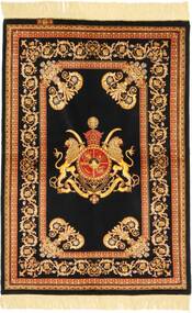 絨毯 ペルシャ クム シルク 100X155 (絹, ペルシャ/イラン)