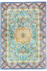  Persischer Ghom Seide Teppich 103X155