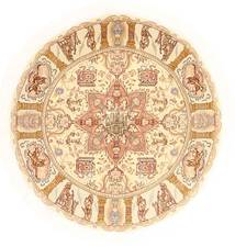  Orientalischer Täbriz Teppich 100X100 Quadratisch Wolle, Persien/Iran