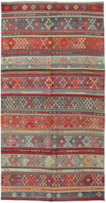 絨毯 キリム トルコ 162X313 レッド/グレー (ウール, トルコ)