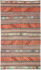  Orientalischer Kelim Türkei Teppich 171X295 Rot/Orange Wolle, Türkei Carpetvista