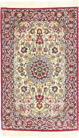  70X112 Small Isfahan Silk Warp Rug Wool