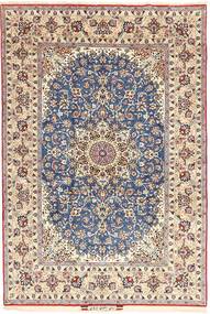  Isfahan Seidenkette 155X230 Persischer Wollteppich Klein