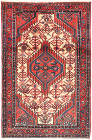  78X124 Medallion Small Hamadan Rug Wool, Carpetvista