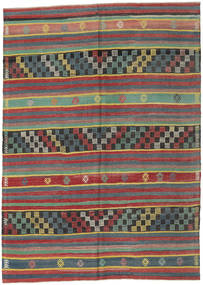 180X248 Kilim Vintage Turkish Rug Oriental Red/Blue (Wool, Turkey) Carpetvista