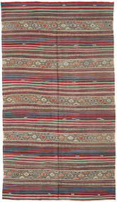  Orientalischer Kelim Türkei Teppich 175X310 Rot/Orange Wolle, Türkei Carpetvista