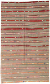  Orientalischer Kelim Vintage Türkei Teppich 162X274 Orange/Hellgrau Wolle, Türkei Carpetvista
