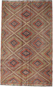 絨毯 オリエンタル キリム トルコ 209X352 レッド/茶色 (ウール, トルコ)