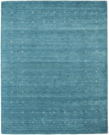 Loribaf Loom Fine Delta 190X240 Blau Einfarbig Wollteppich