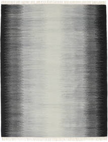  190X240 Ikat Rug - Black/Grey Wool