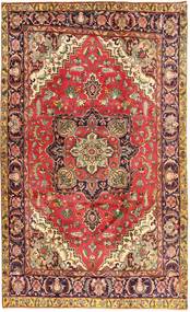 222X365 絨毯 タブリーズ オリエンタル 茶色/ベージュ (ウール, ペルシャ/イラン) Carpetvista