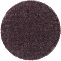 Lotus Ø 200 Purple Plain (Single Colored) Round Rug