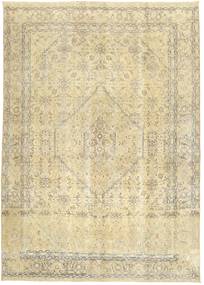  Persischer Colored Vintage Teppich 200X280 Beige/Gelb (Wolle, Persien/Iran)