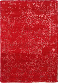 160X230 Vintage Orient Express Tappeto - Rosso