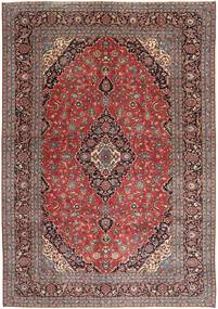 絨毯 ペルシャ カシャン パティナ 292X412 レッド/茶色 大きな (ウール, ペルシャ/イラン)