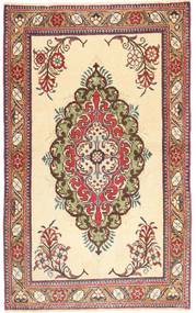 Tabriz Patina Rug 79X129 Beige/Brown Wool, Persia/Iran Carpetvista